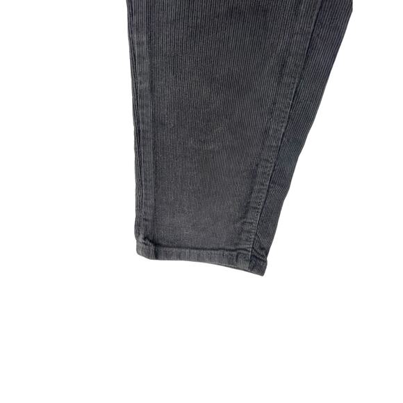 Ann Taylor LOFT Gray Corduroy Curvy Skinny Pants Women's Size 25/0 - Picture 4 of 8